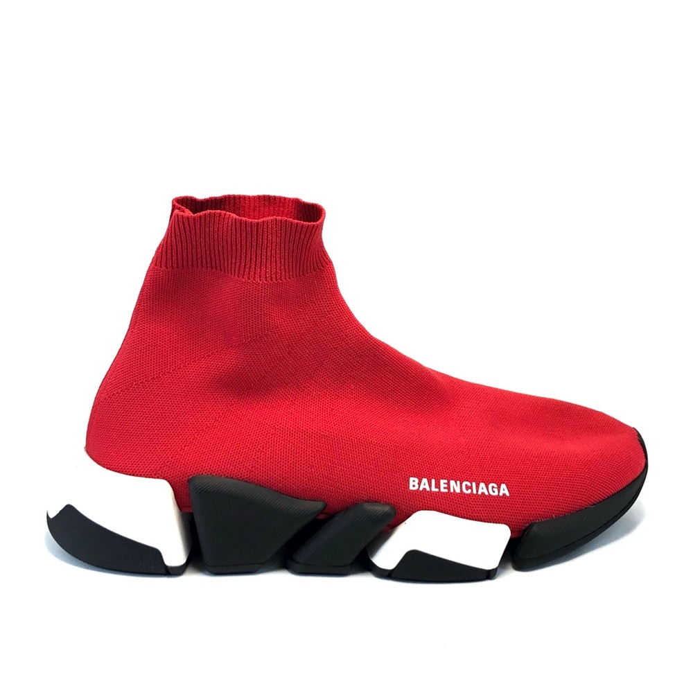Balenciaga Speed 2.0 Knit High Top Sneakers